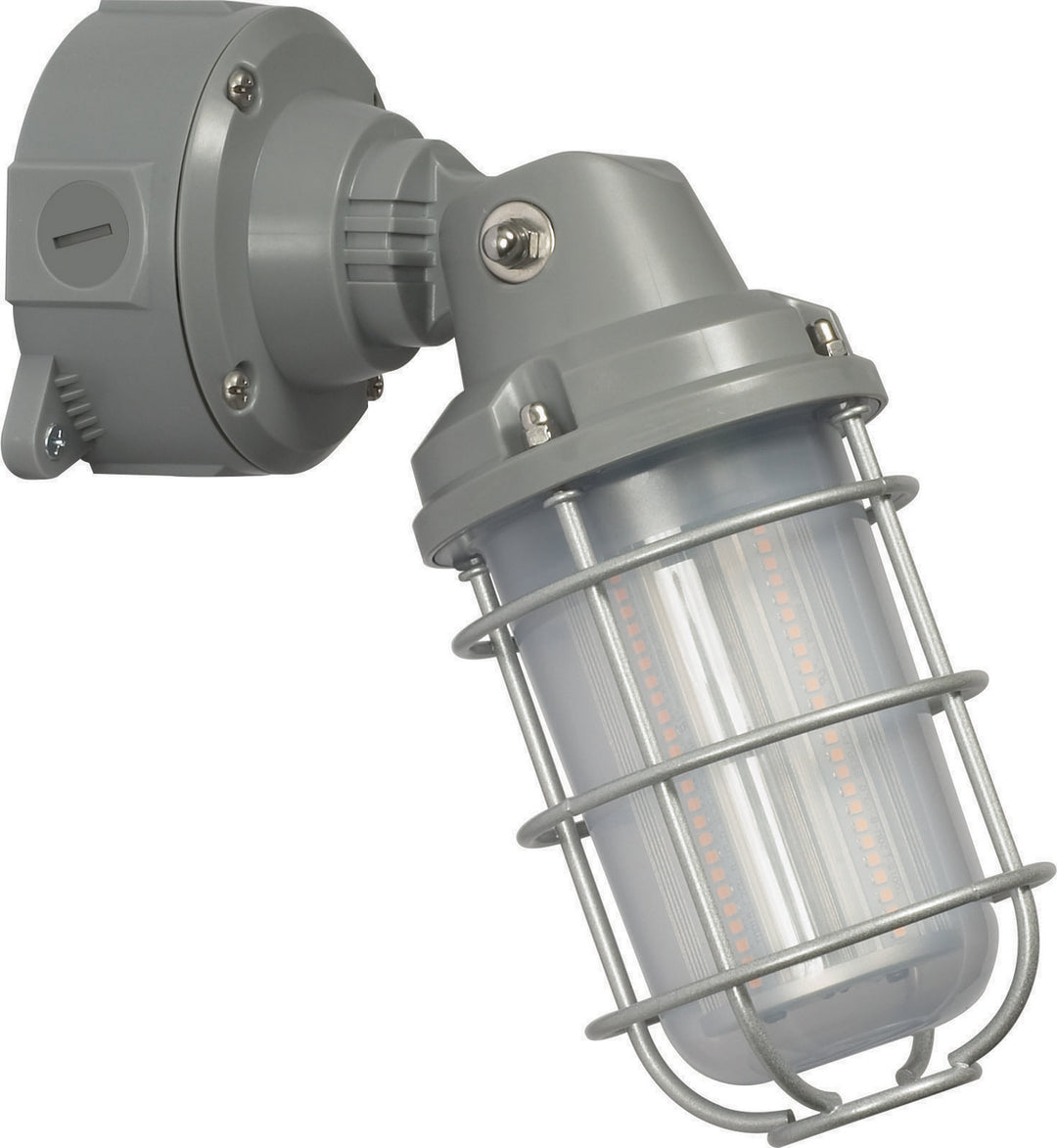 Nuvo Lighting 65-172  Led Adjustable Vapor Tight Utility Light Gray