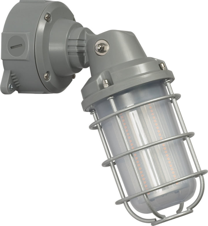 Nuvo Lighting 65-172  Led Adjustable Vapor Tight Utility Light Gray