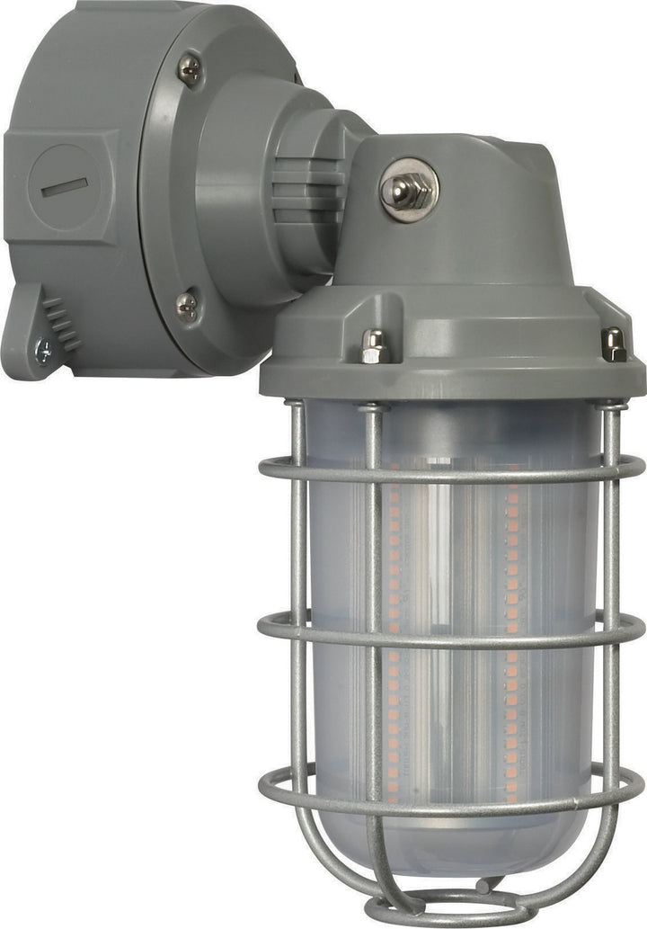 Nuvo Lighting 65-172  Led Adjustable Vapor Tight Utility Light Gray