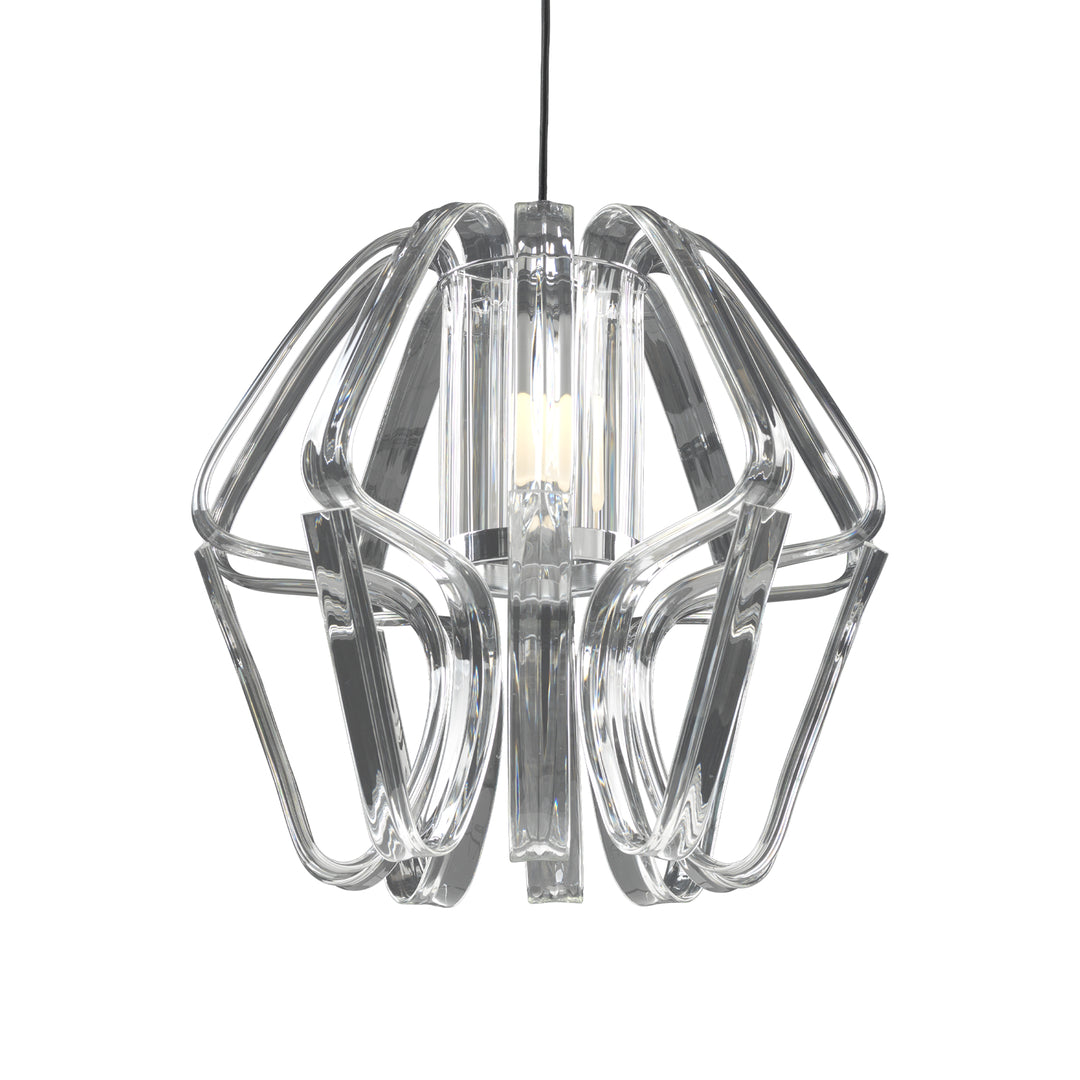 Justice Designs Bohemia BOH-6001-CLER-CROM Chandelier Light - Polished Chrome