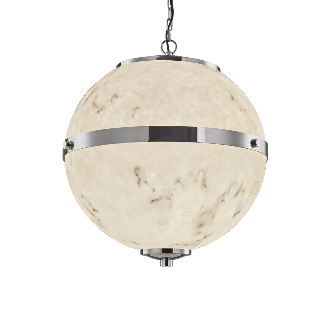 Justice Designs LumenAria FAL-8040-CROM Pendant Light - Polished Chrome