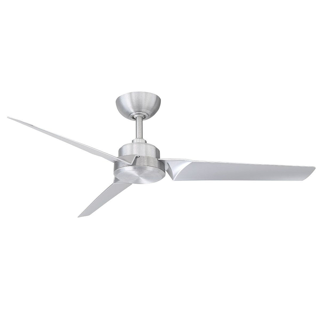 Modern Forms Fan Roboto FR-W1910-52-BA Ceiling Fan 52 - Brushed Aluminum/Titanium, Titanium Silver/