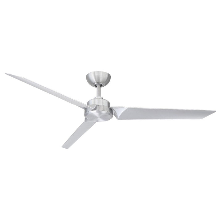 Modern Forms Fan Roboto FR-W1910-62-BA Ceiling Fan 62 - Brushed Aluminum/Titanium, Titanium Silver/