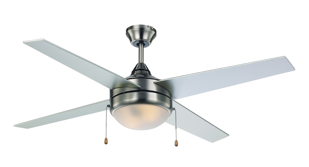 Trans Globe Imports F-1024 BN Ceiling Fan - Brushed Nickel