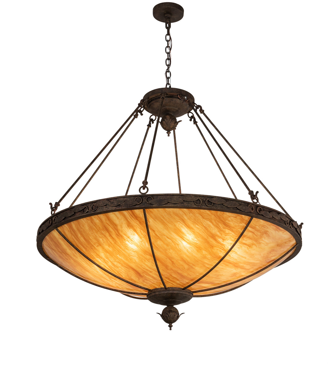 Meyda Tiffany Arabesque 204286 Pendant Light - Antique Copper