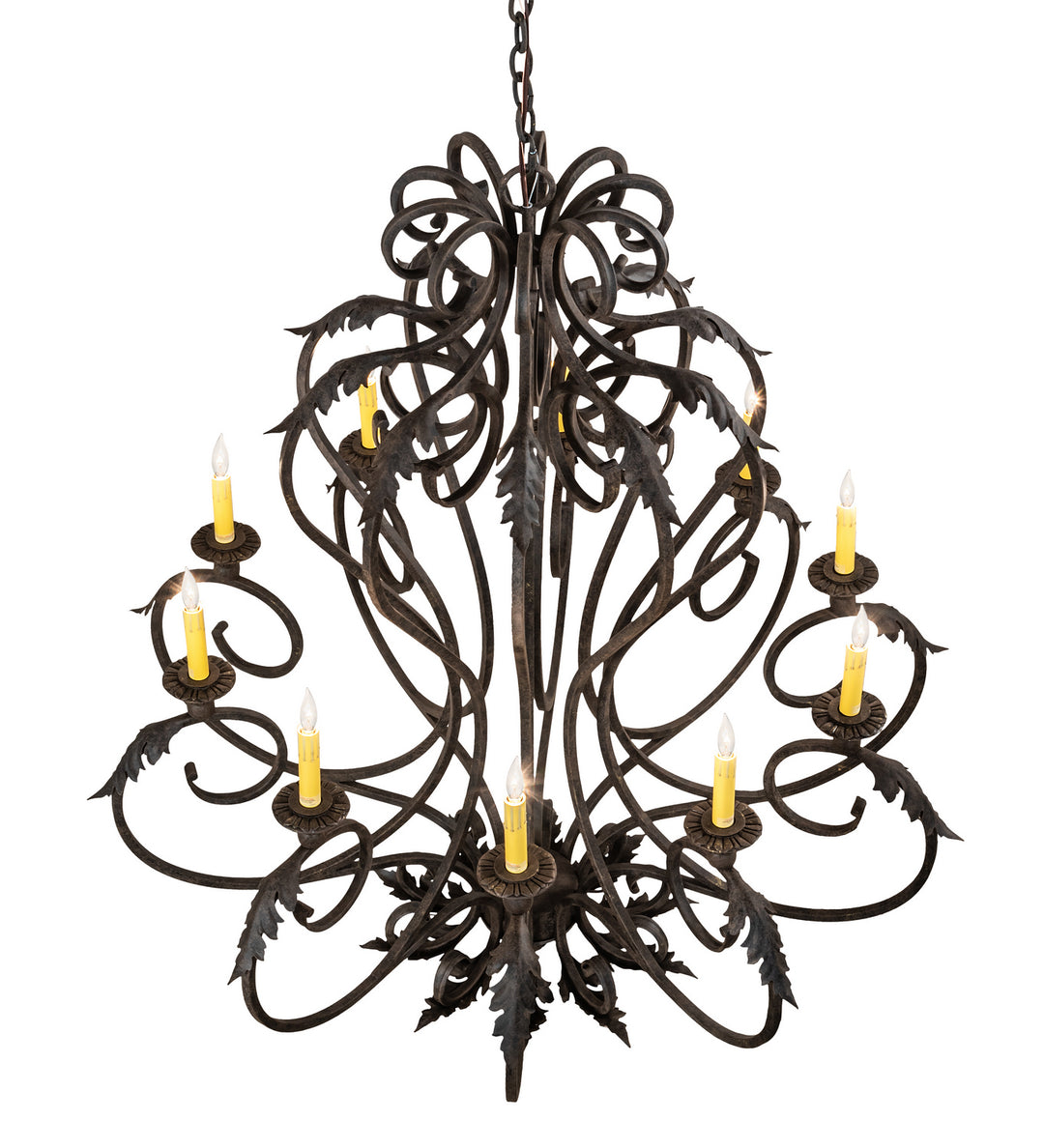 Meyda Tiffany Josephine 210727 Chandelier Light - Mahogany Bronze