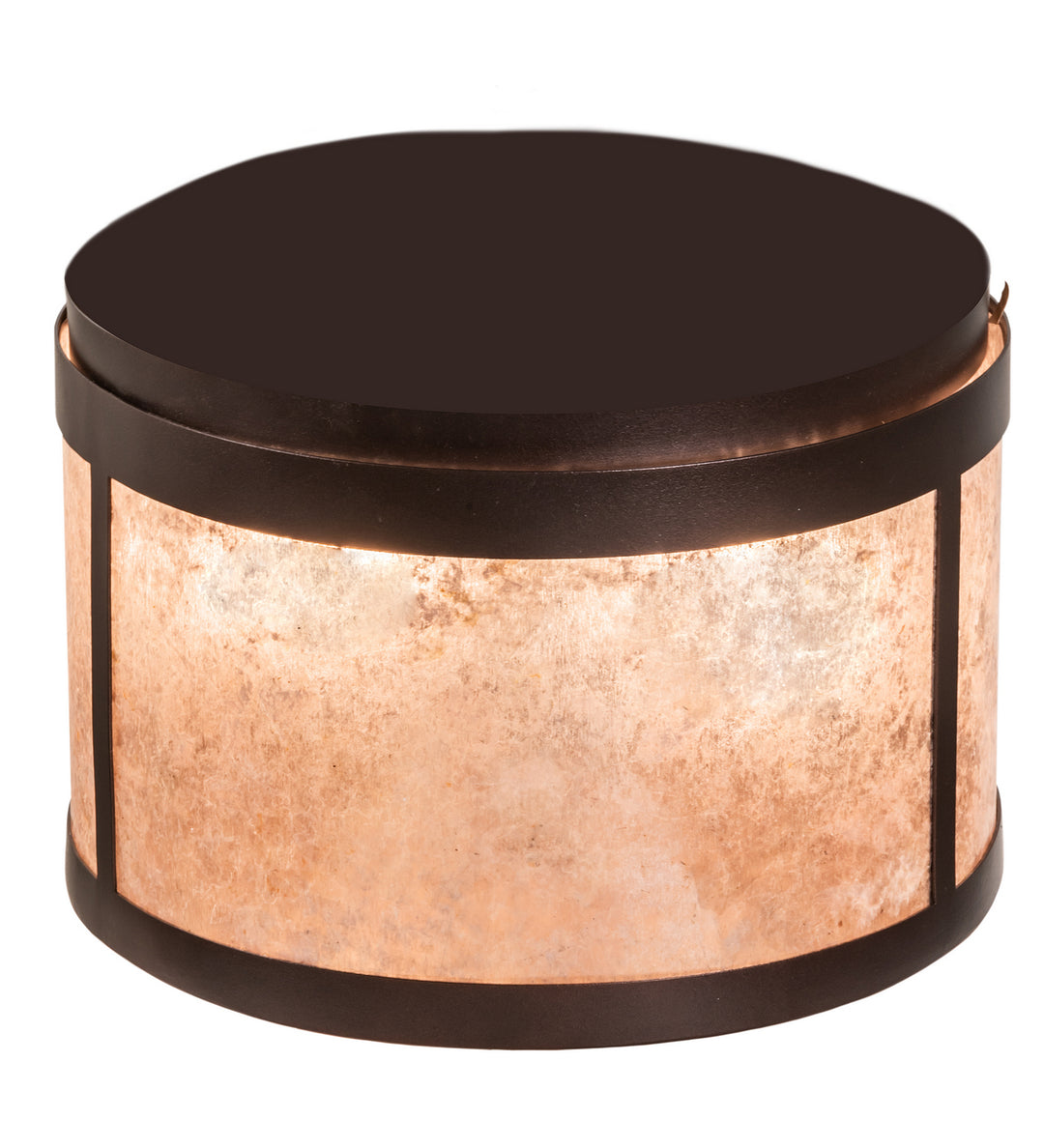 Meyda Tiffany Smythe Craftsman 214357 Ceiling Light - Mahogany Bronze