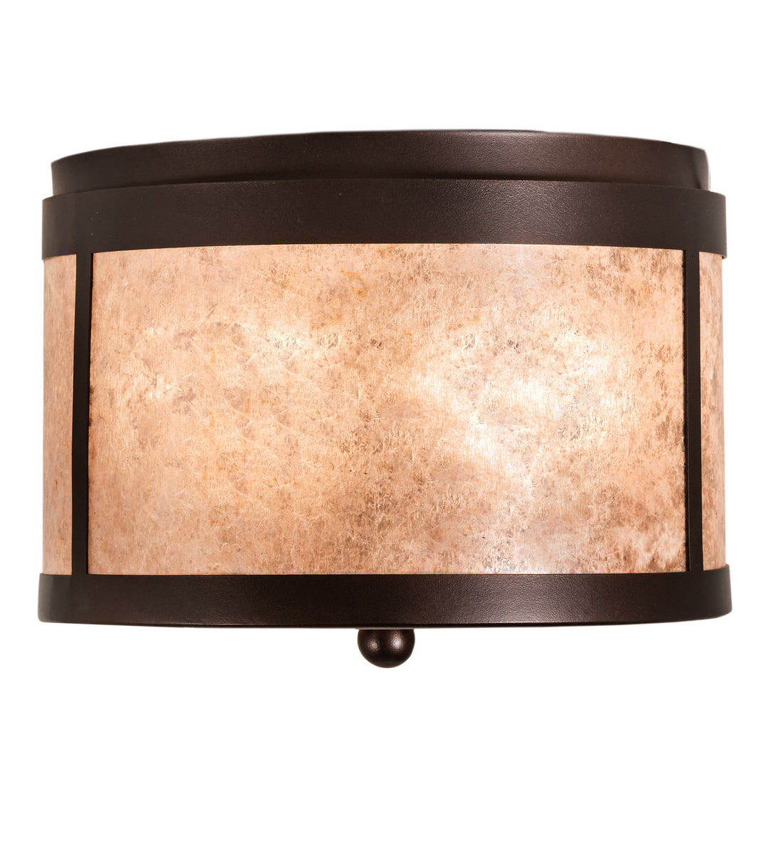 Meyda Tiffany Smythe Craftsman 214357 Ceiling Light - Mahogany Bronze