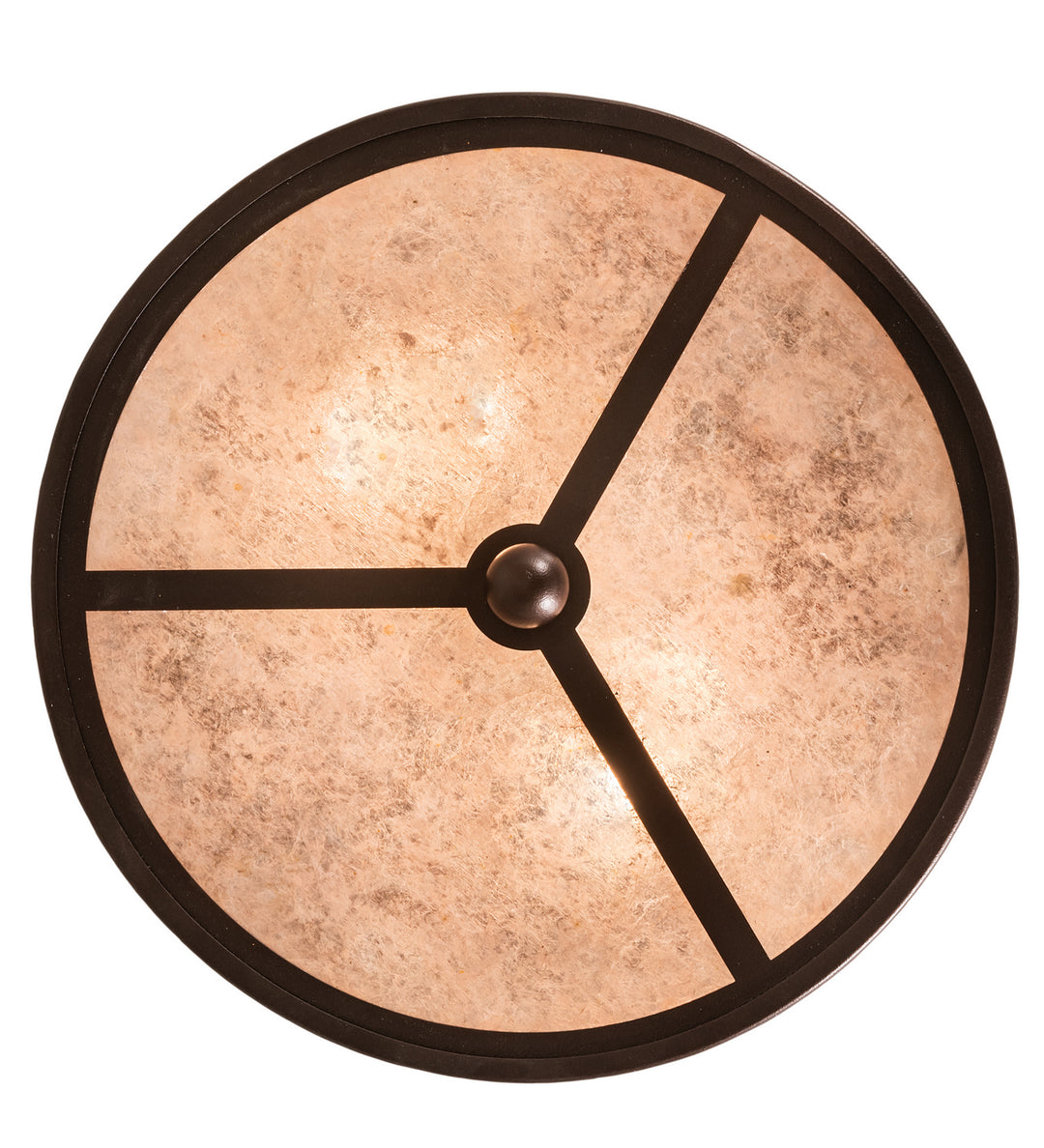 Meyda Tiffany Smythe Craftsman 214357 Ceiling Light - Mahogany Bronze
