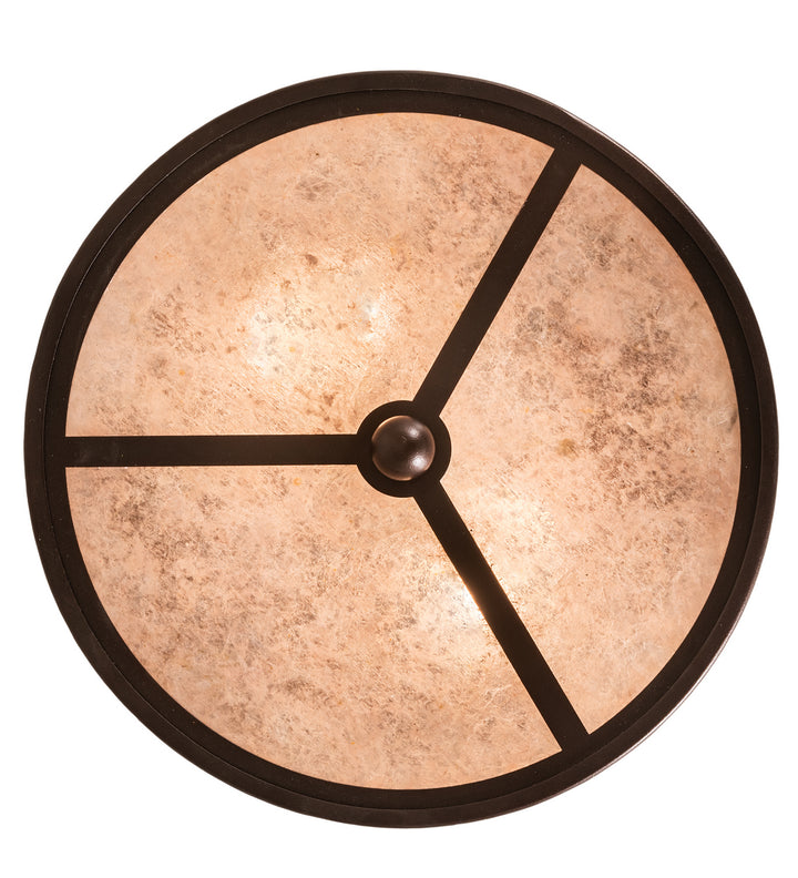 Meyda Tiffany Smythe Craftsman 214357 Ceiling Light - Mahogany Bronze