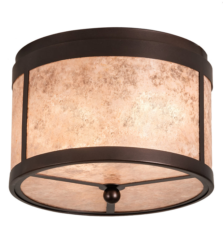 Meyda Tiffany Smythe Craftsman 214357 Ceiling Light - Mahogany Bronze