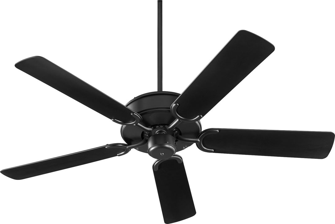 Quorum All-Weather Allure 146525-69 Ceiling Fan - Textured Black, Matte Black