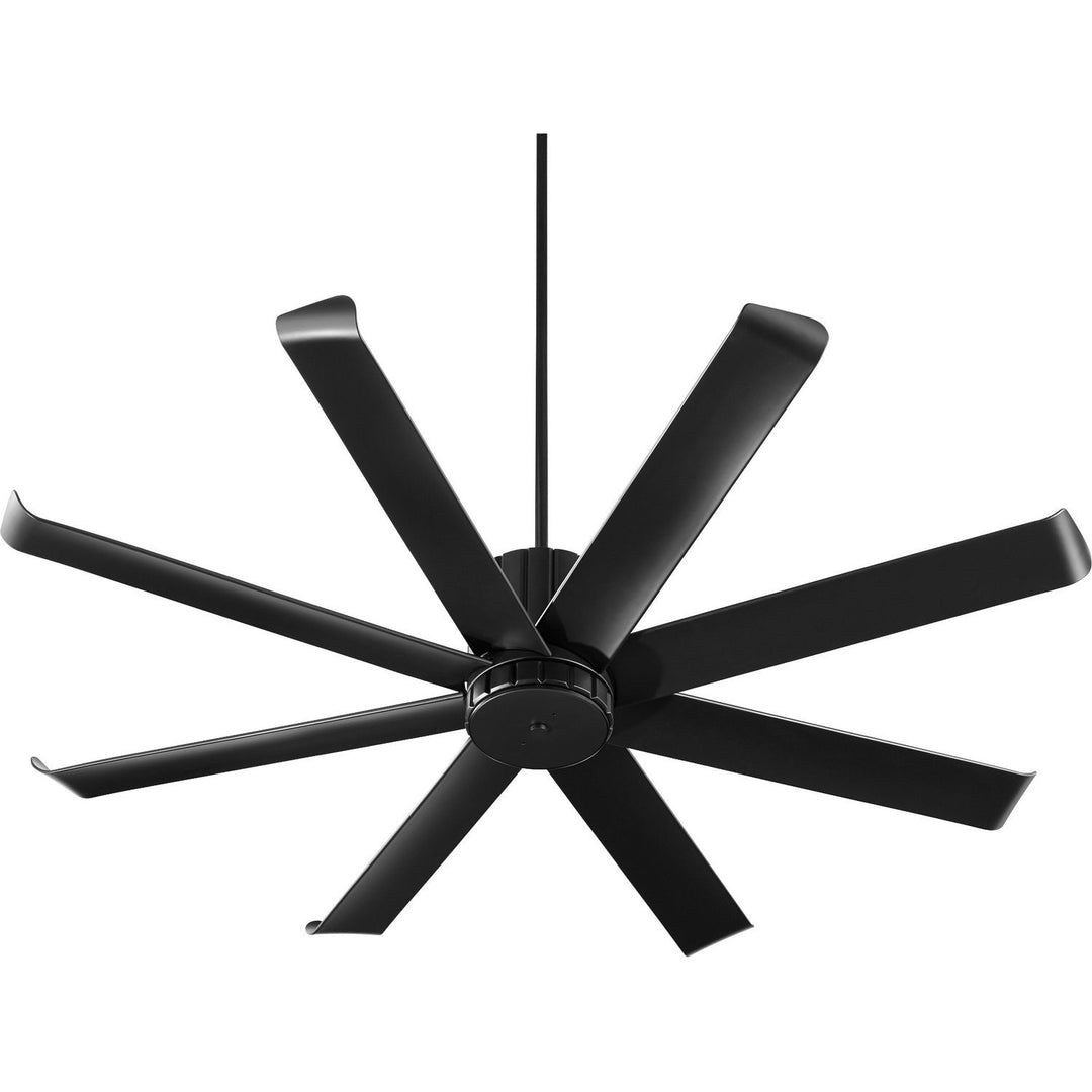 Quorum Proxima Patio 196608-69 Ceiling Fan - Textured Black, Matte Black