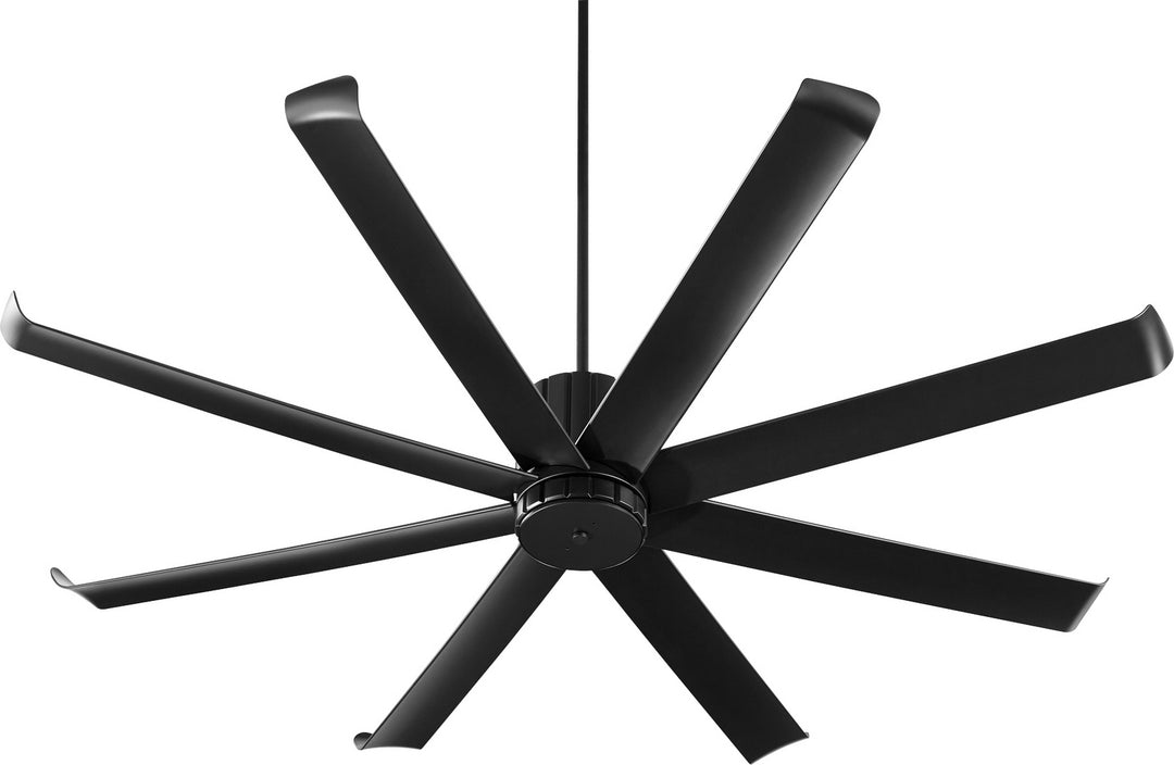 Quorum Proxima Patio 196728-69 Ceiling Fan - Textured Black, Matte Black