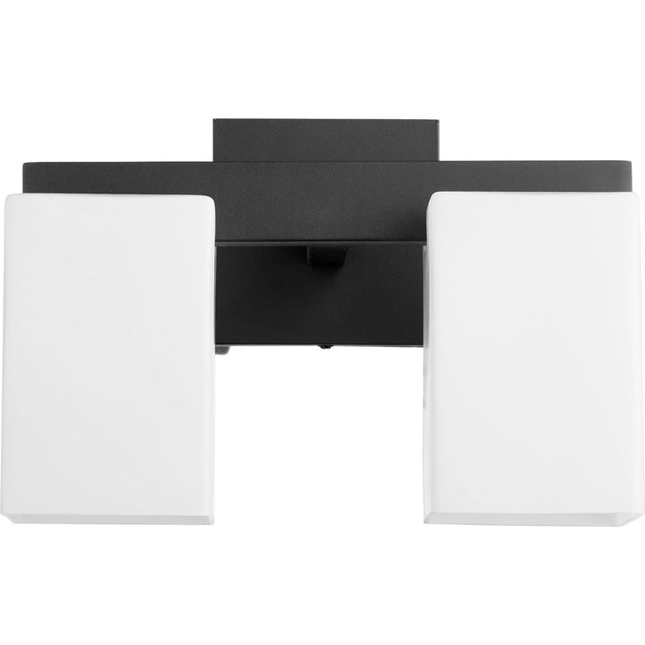 Quorum Modus 5476-2-69 Bath Vanity Light 12 in. wide - Textured Black, Combo1/Combo1/