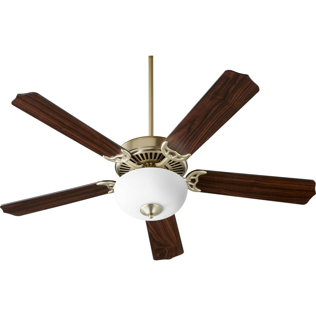 Quorum 7525-9080 Ceiling Fan 52 in. - Aged Brass,