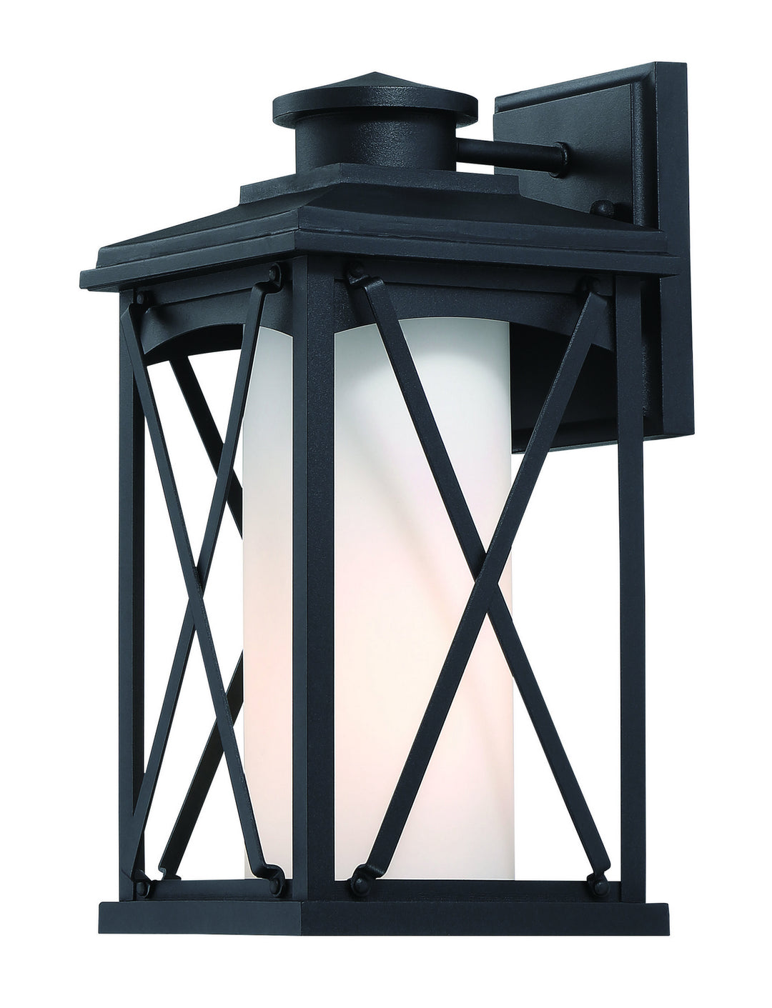 Minka-Lavery Lighting 72681-66 Lansdale One Light Outdoor Wall Mount Outdoor Black