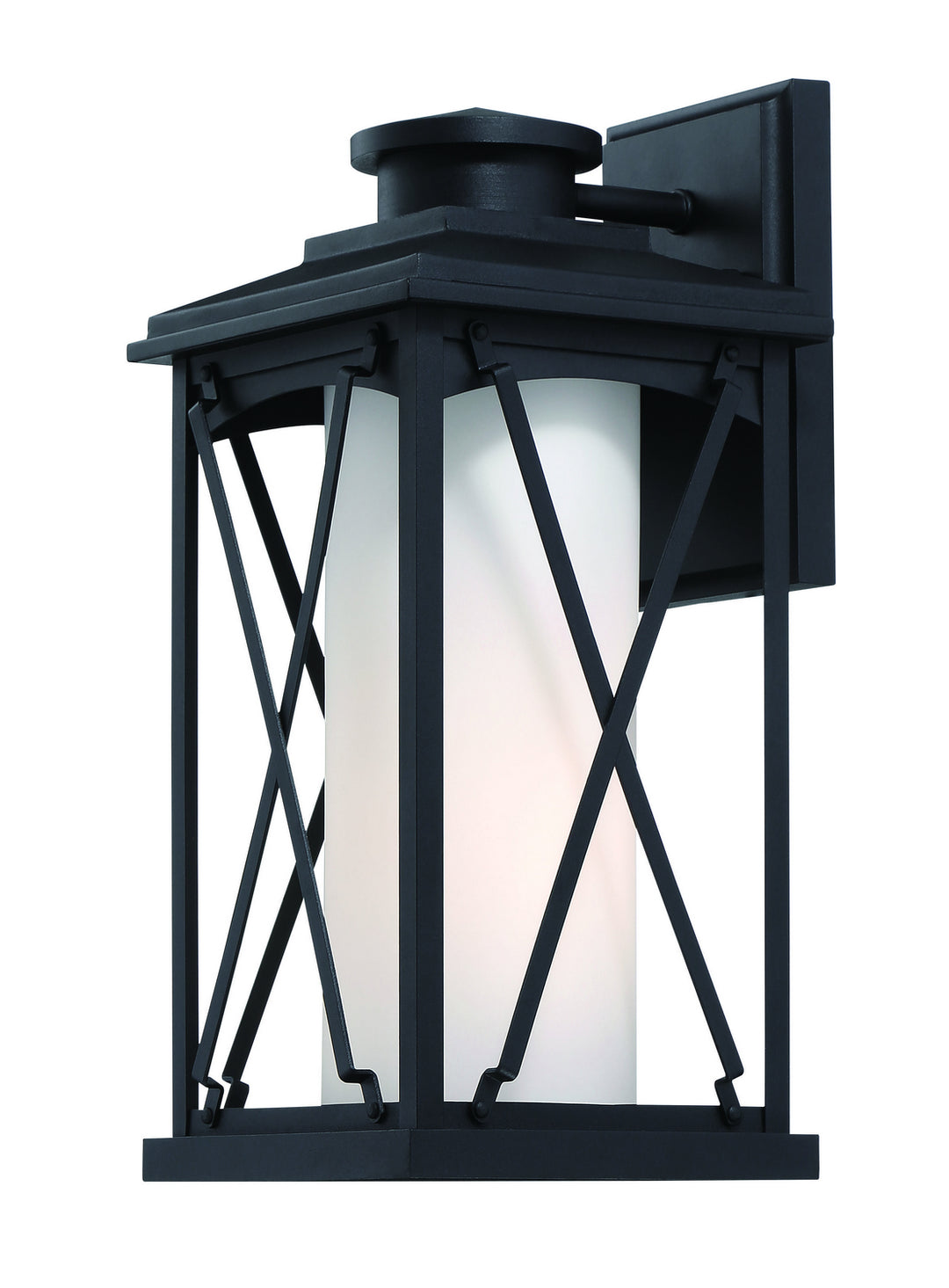 Minka-Lavery Lighting 72682-66 Lansdale One Light Outdoor Wall Mount Outdoor Black