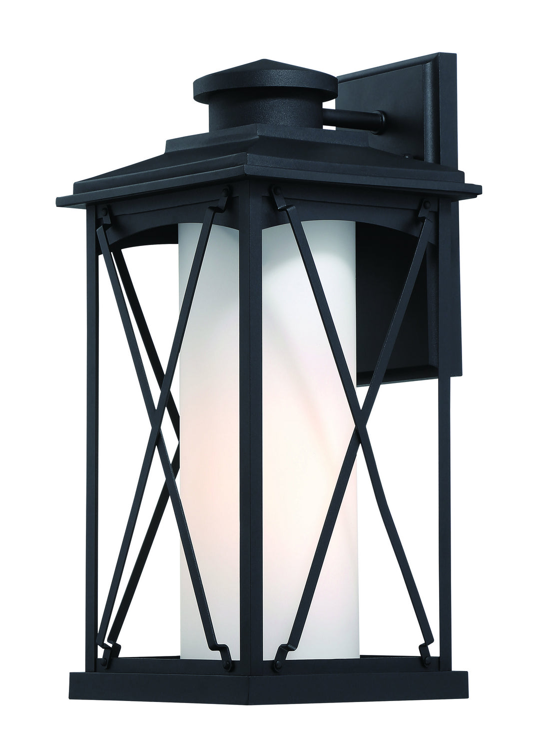 Minka-Lavery Lighting 72683-66 Lansdale One Light Outdoor Wall Mount Outdoor Black