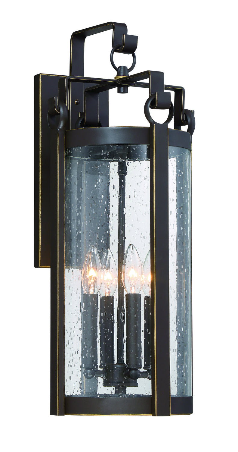 Minka-Lavery Lighting 72693-226 Somerset Lane Four Light Outdoor Wall Mount Outdoor Bronze / Dark