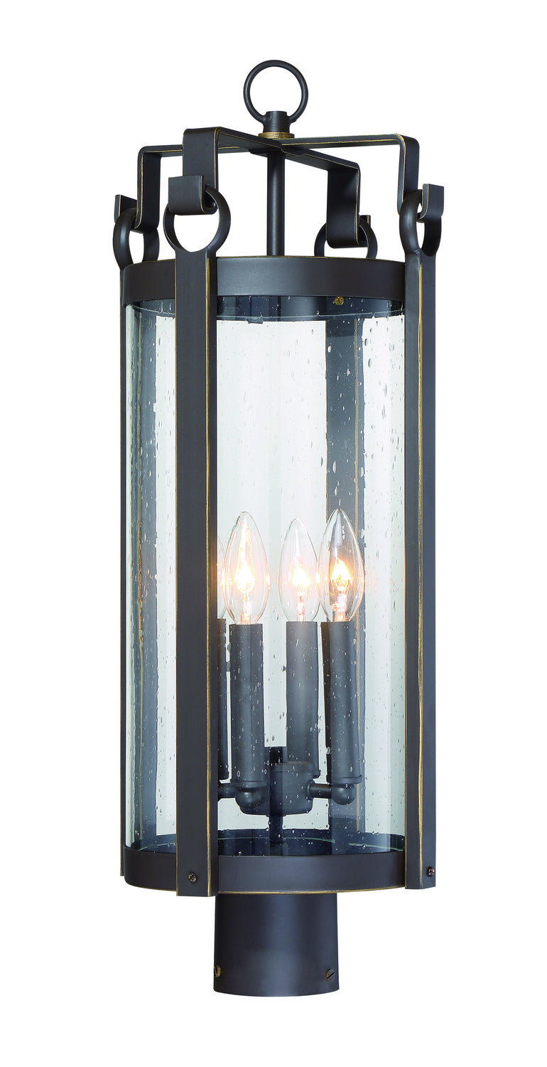 Minka-Lavery Lighting 72696-226 Somerset Lane Four Light Outdoor Post Mount Outdoor Bronze / Dark