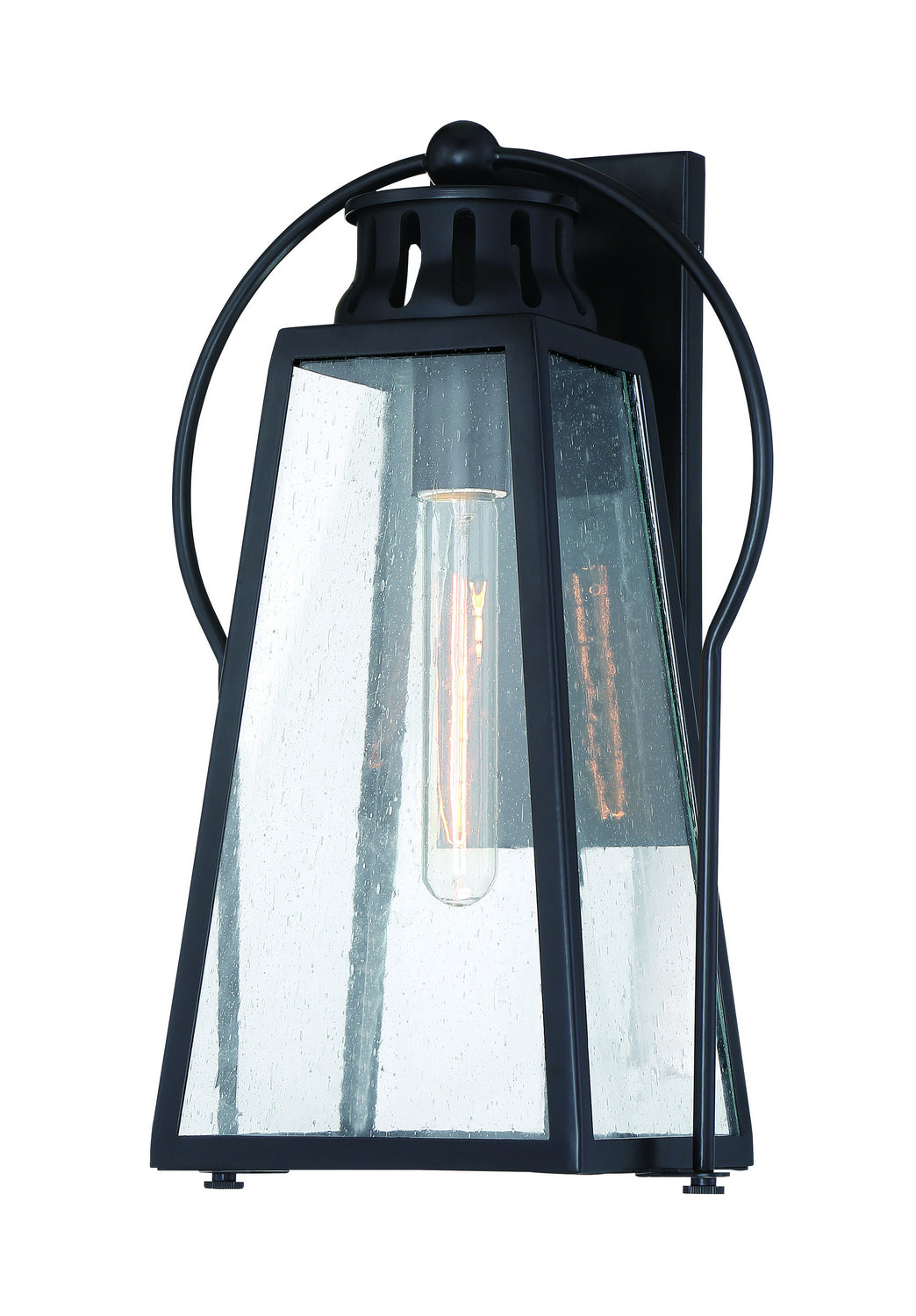 Minka-Lavery Lighting 72702-66A Halder Bridge One Light Outdoor Wall Mount Outdoor Black