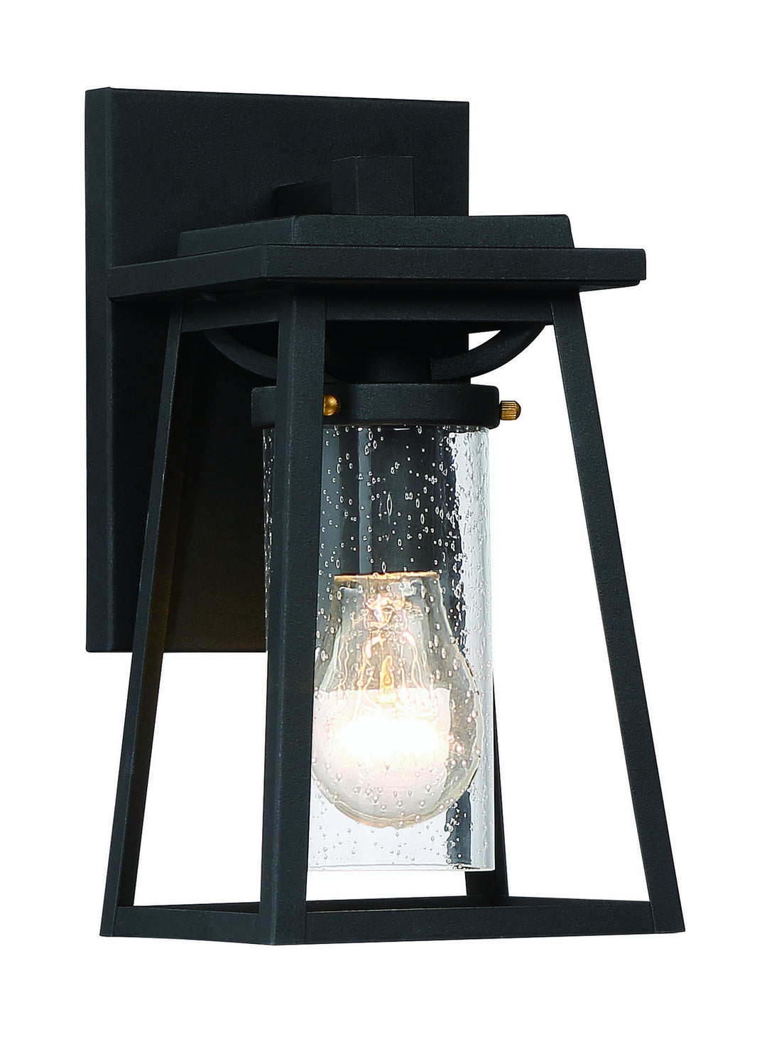 Minka-Lavery Lighting 72711-66G Lanister Court One Light Outdoor Lantern Outdoor Black