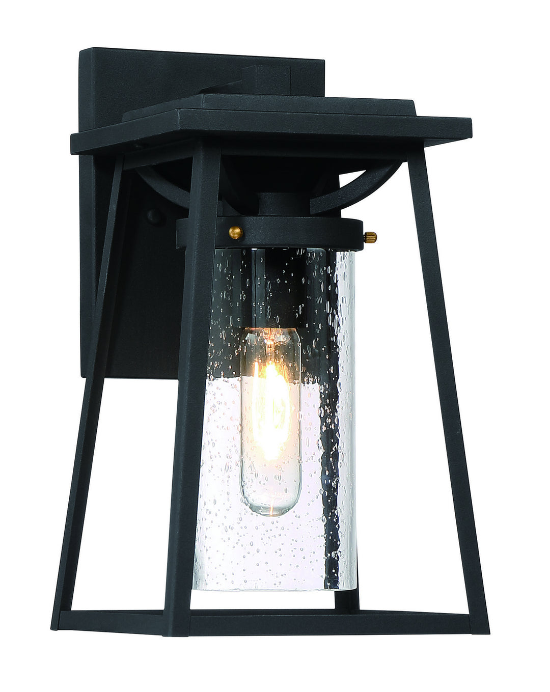 Minka-Lavery Lighting 72712-66G Lanister Court One Light Outdoor Lantern Outdoor Black