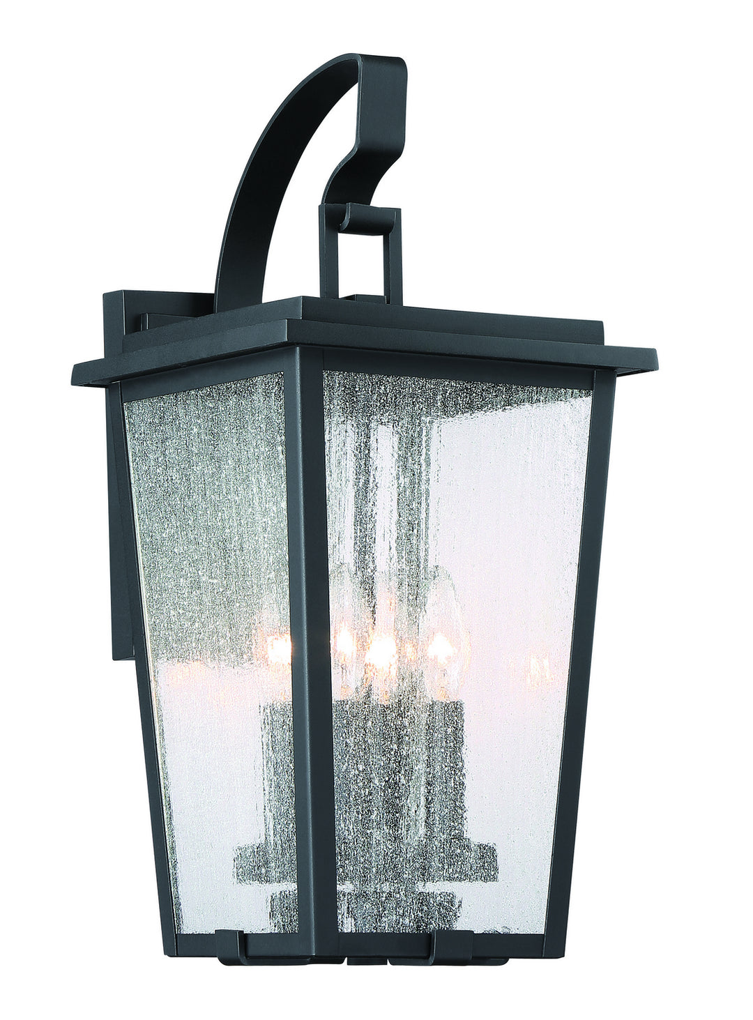 Minka-Lavery Lighting 72752-66G Cantebury Four Light Wall Mount Outdoor Black