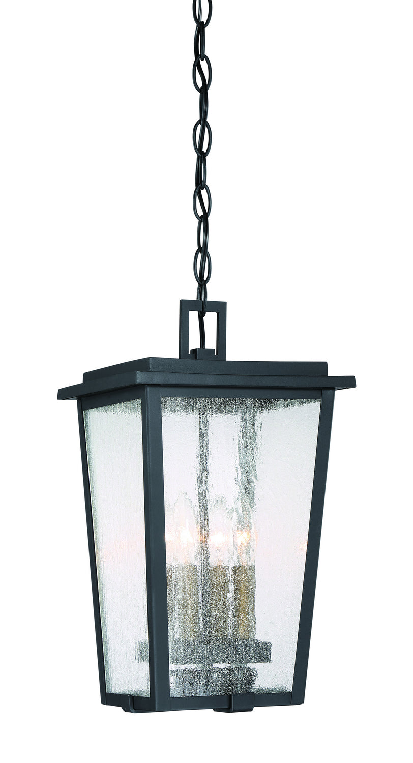 Minka-Lavery Lighting 72754-66G Cantebury Four Light Chain Hung Outdoor Black