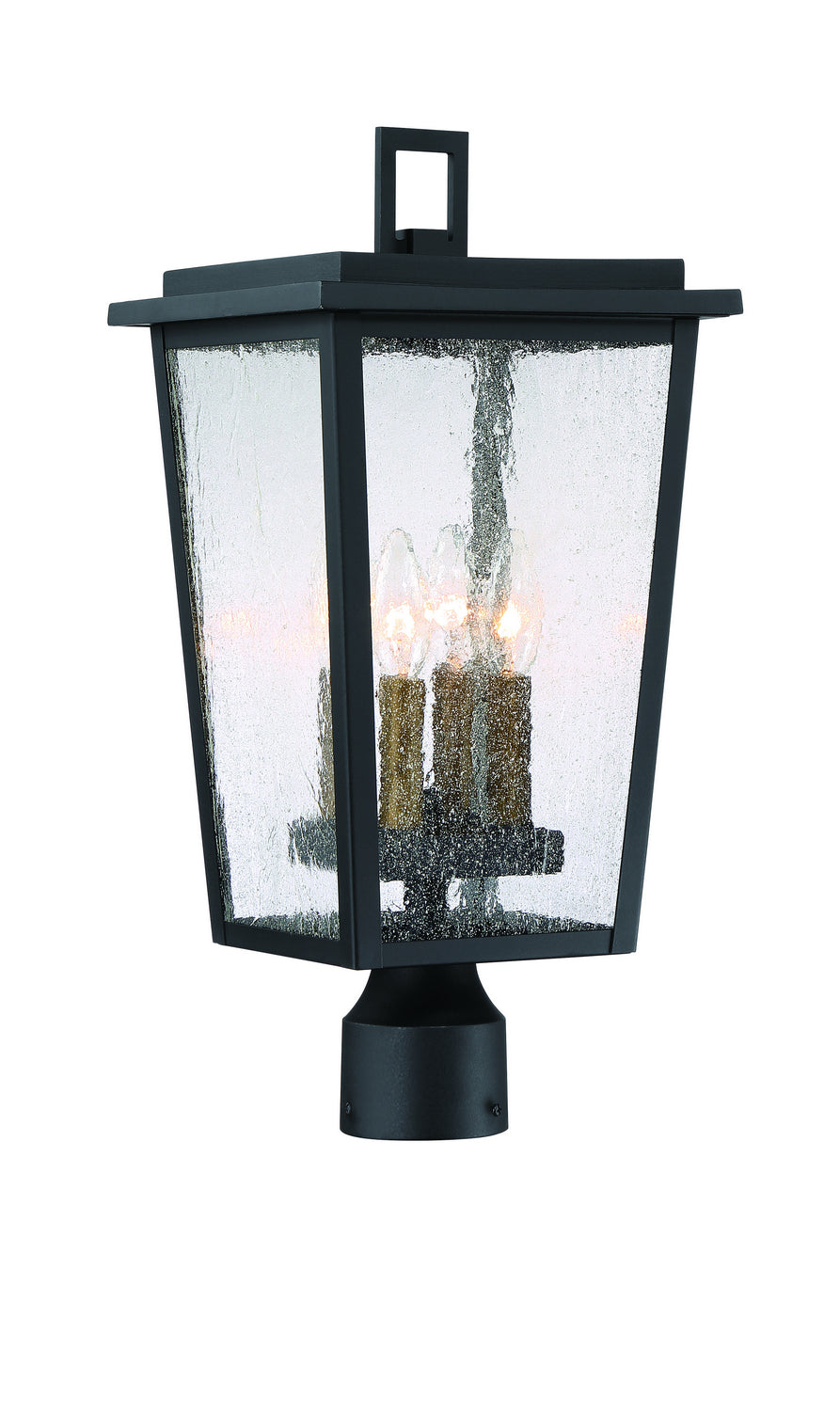 Minka-Lavery Lighting 72756-66G Cantebury Four Light Outdoor Post Mount Outdoor Black
