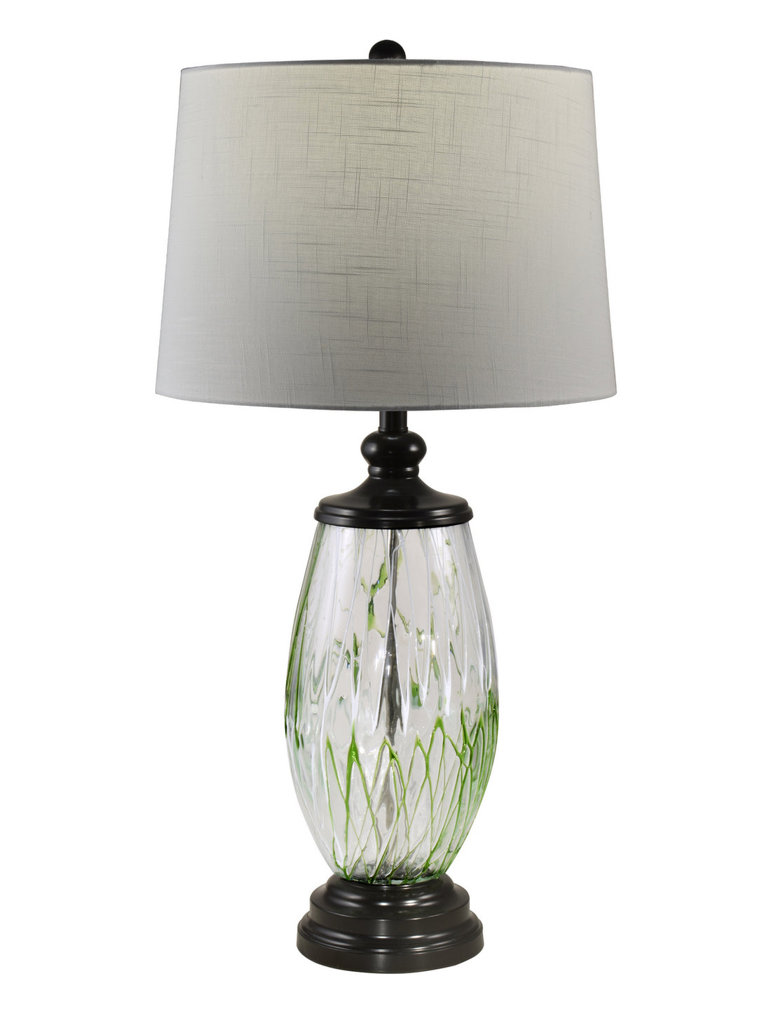 Dale Tiffany AT18325  Lamp Ebony Black