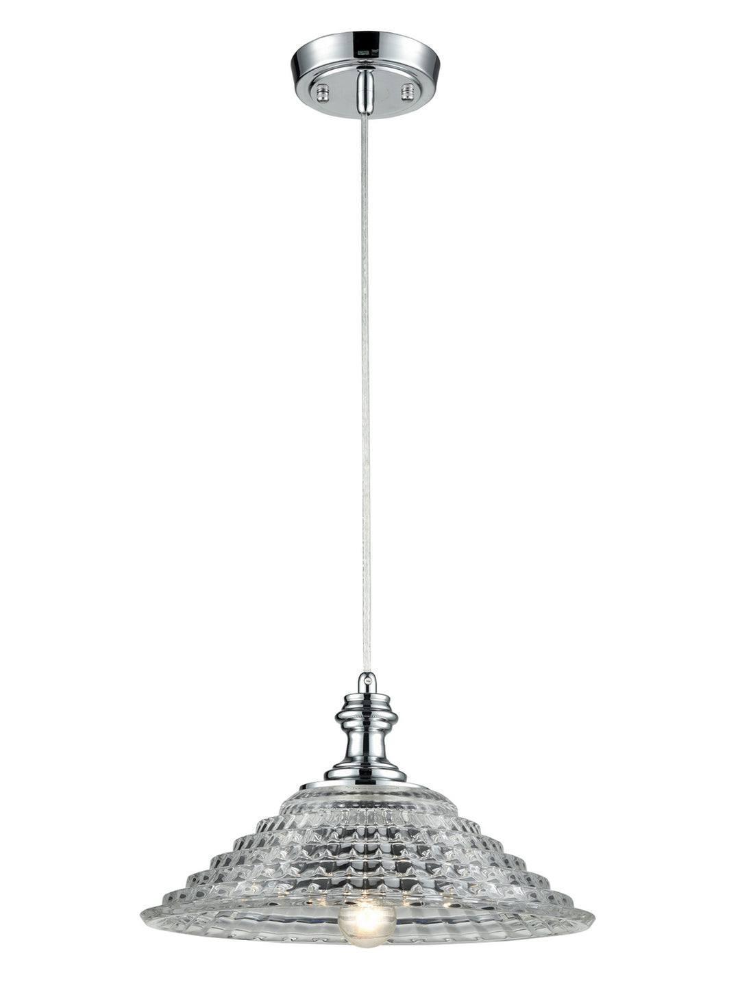 Dale Tiffany SGH17068 Pendant Light - Polished Chrome