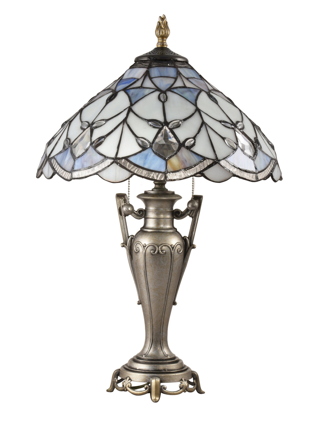 Dale Tiffany STT18235  Lamp Antique Golden Silver