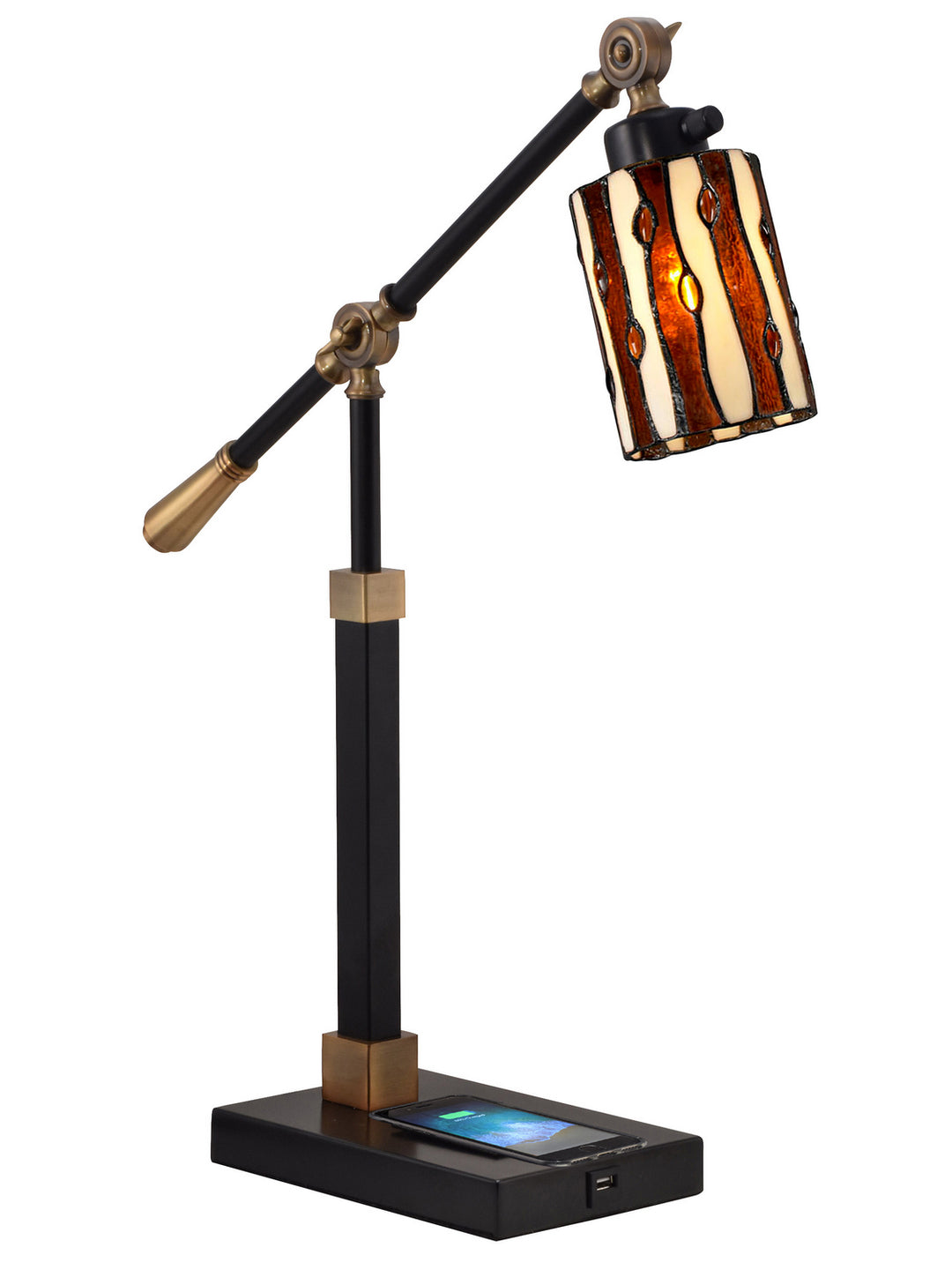 Dale Tiffany TA18217WU  Lamp Black