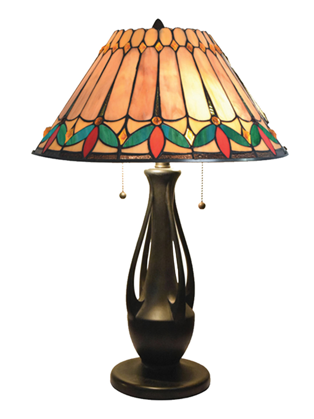 Dale Tiffany TT18175  Lamp Dark Antique Bronze