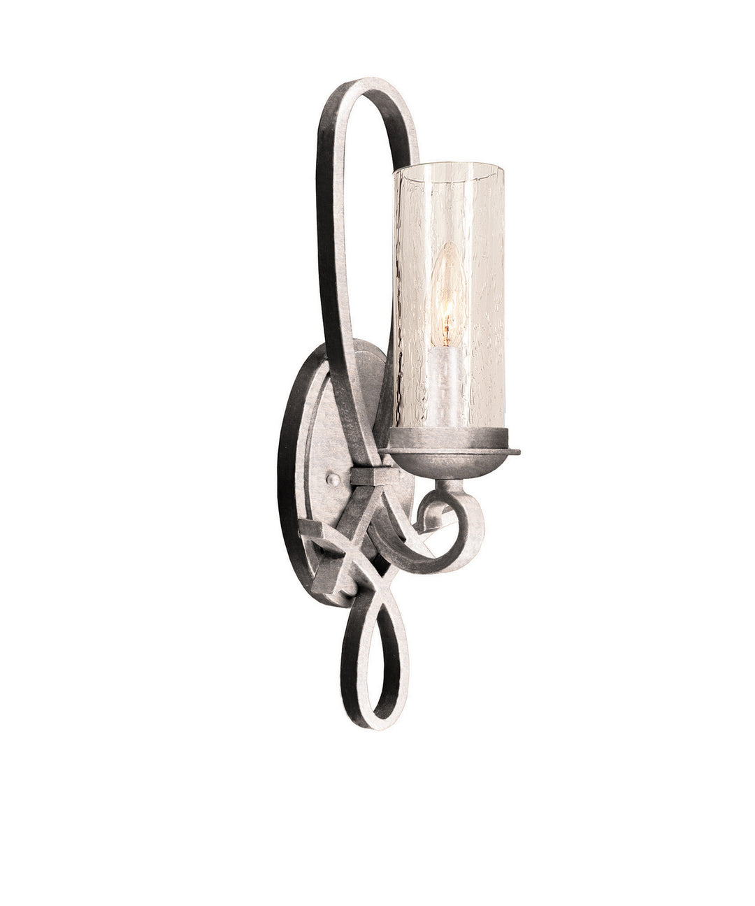 Kalco Grayson 2665PS/1100 Wall Sconce Light - Pearl Silver