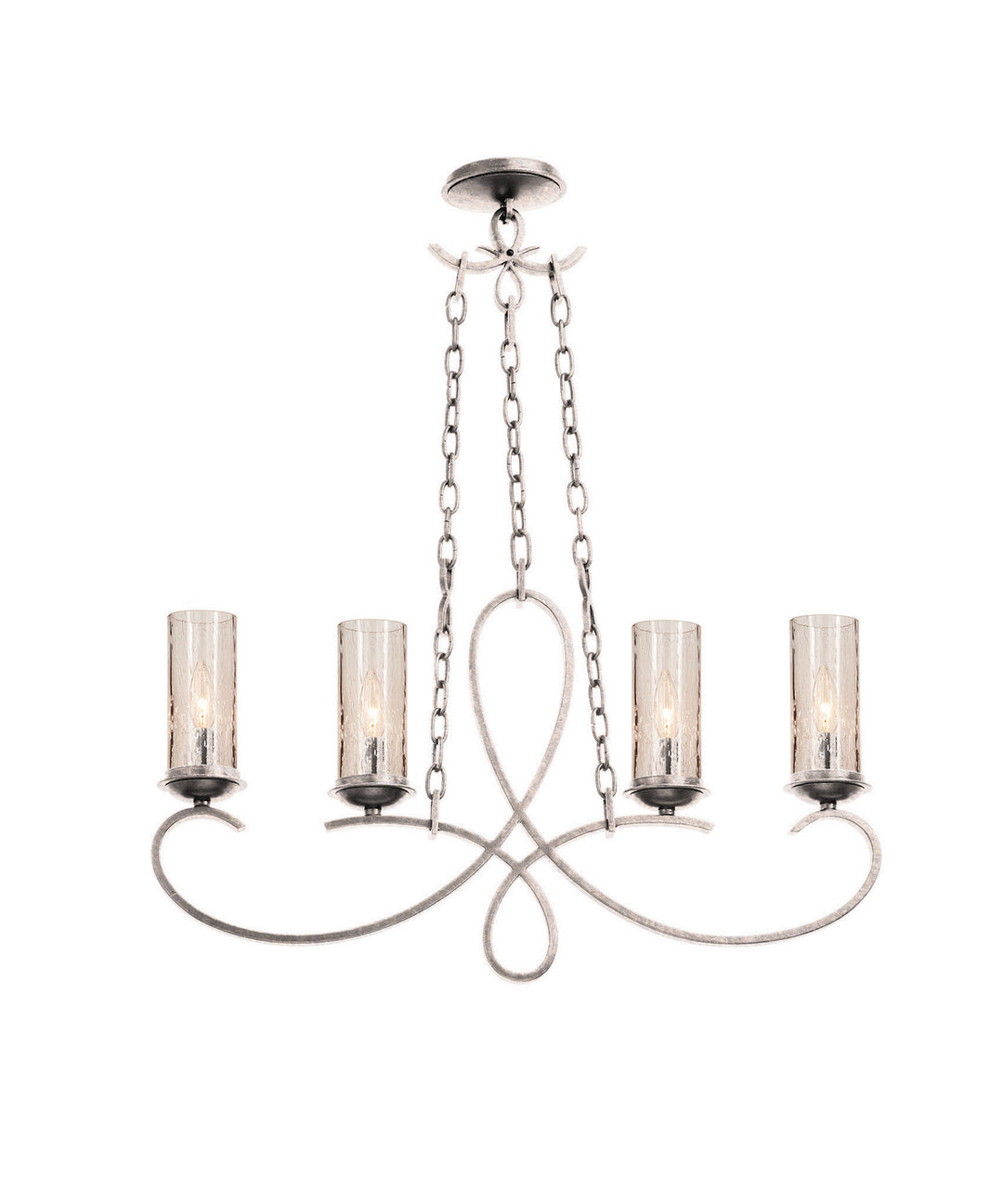 Kalco Grayson 2669PS/1100 Chandelier Light - Pearl Silver