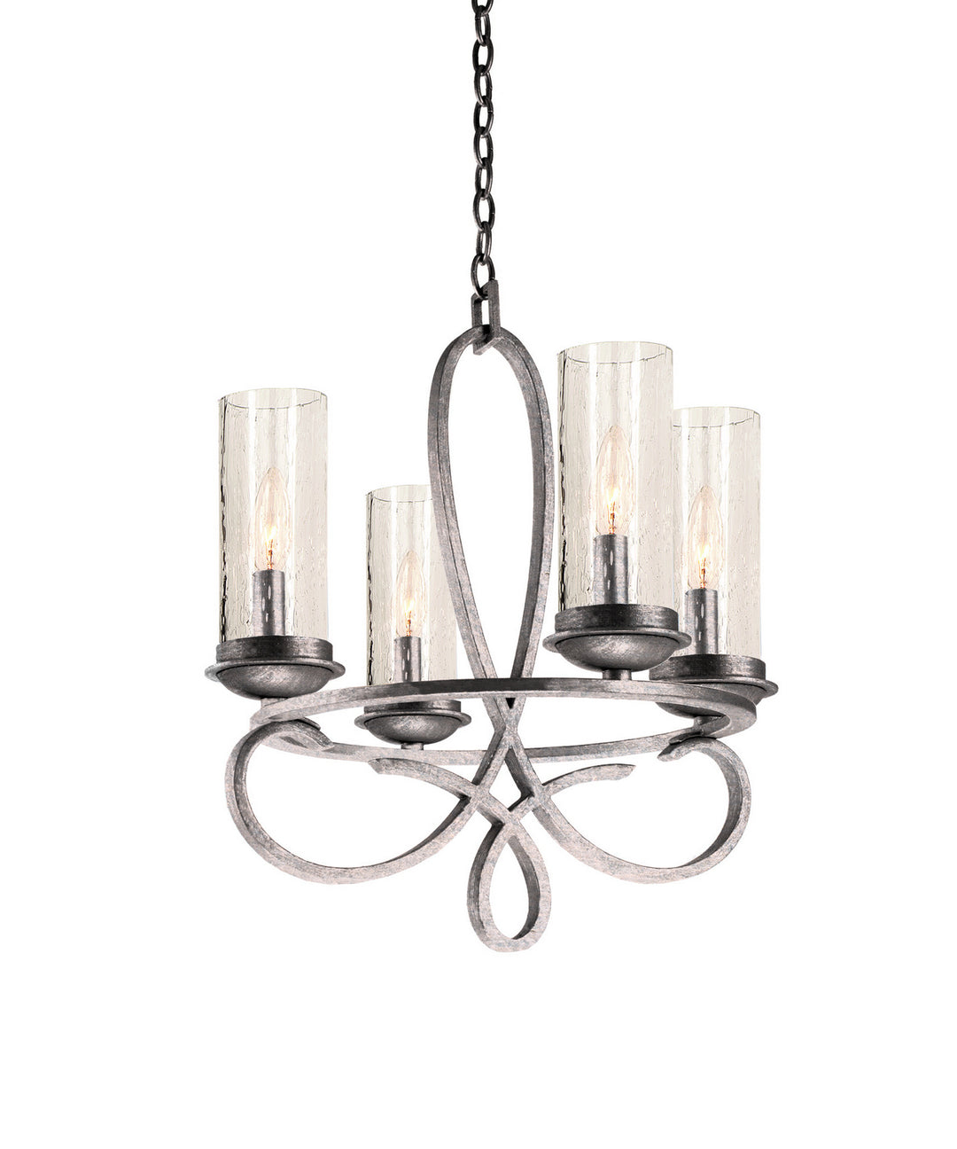 Kalco Grayson 2671PS/1100 Chandelier Light - Pearl Silver