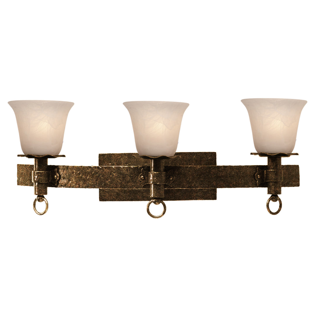 Kalco Americana 4203AC/1219 Bath Vanity Light 27 in. wide - Antique Copper