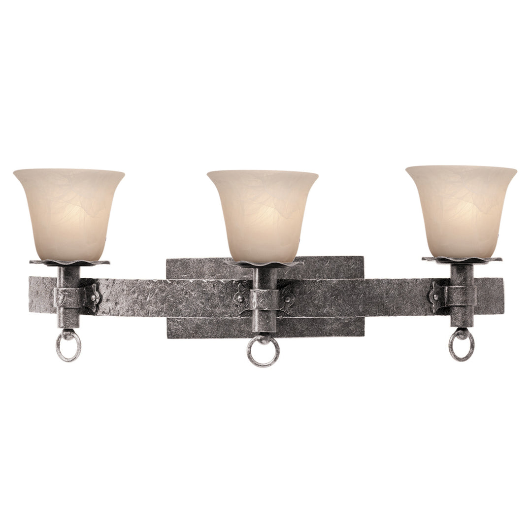 Kalco Americana 4203CI/1219 Bath Vanity Light 27 in. wide - Country Iron