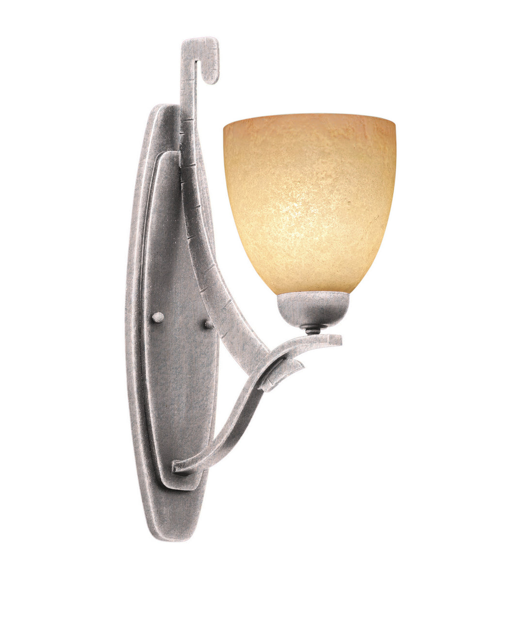 Kalco Copenhagen 4341PS/1365 Wall Sconce Light - Pearl Silver