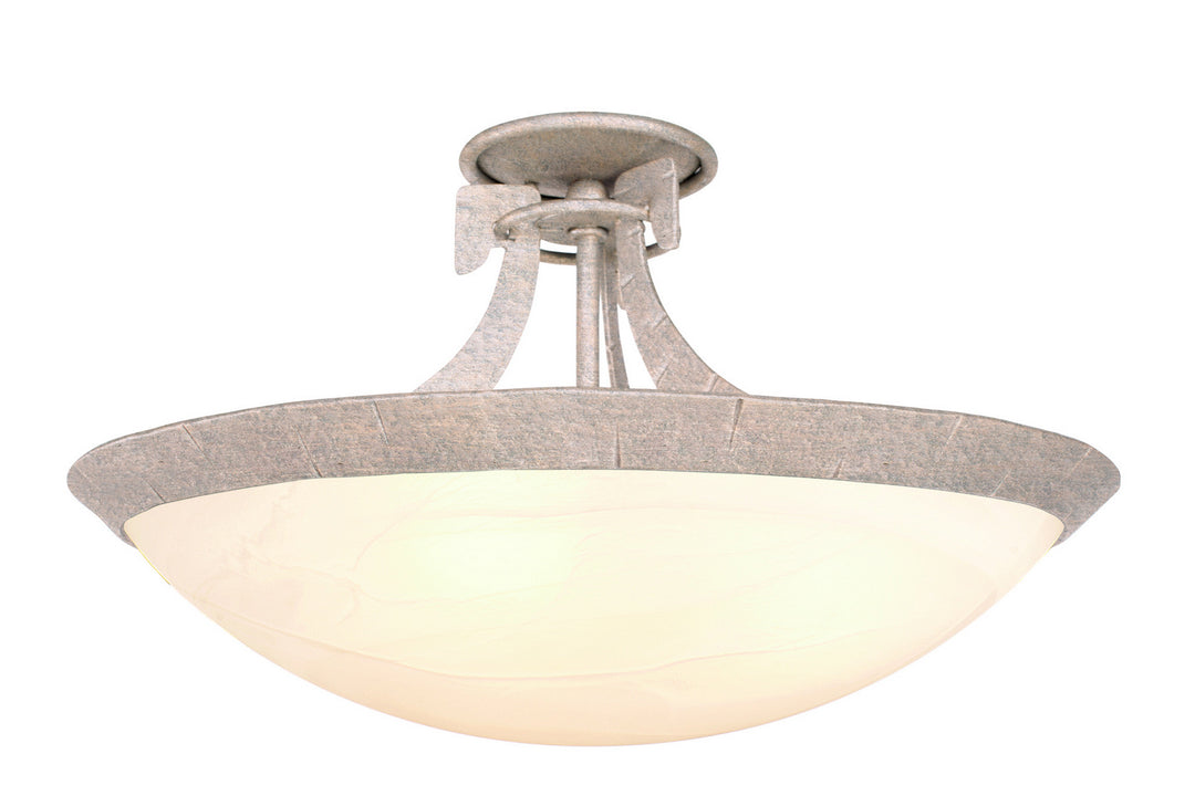 Kalco Copenhagen 4346PS/ALAB Ceiling Light - Pearl Silver