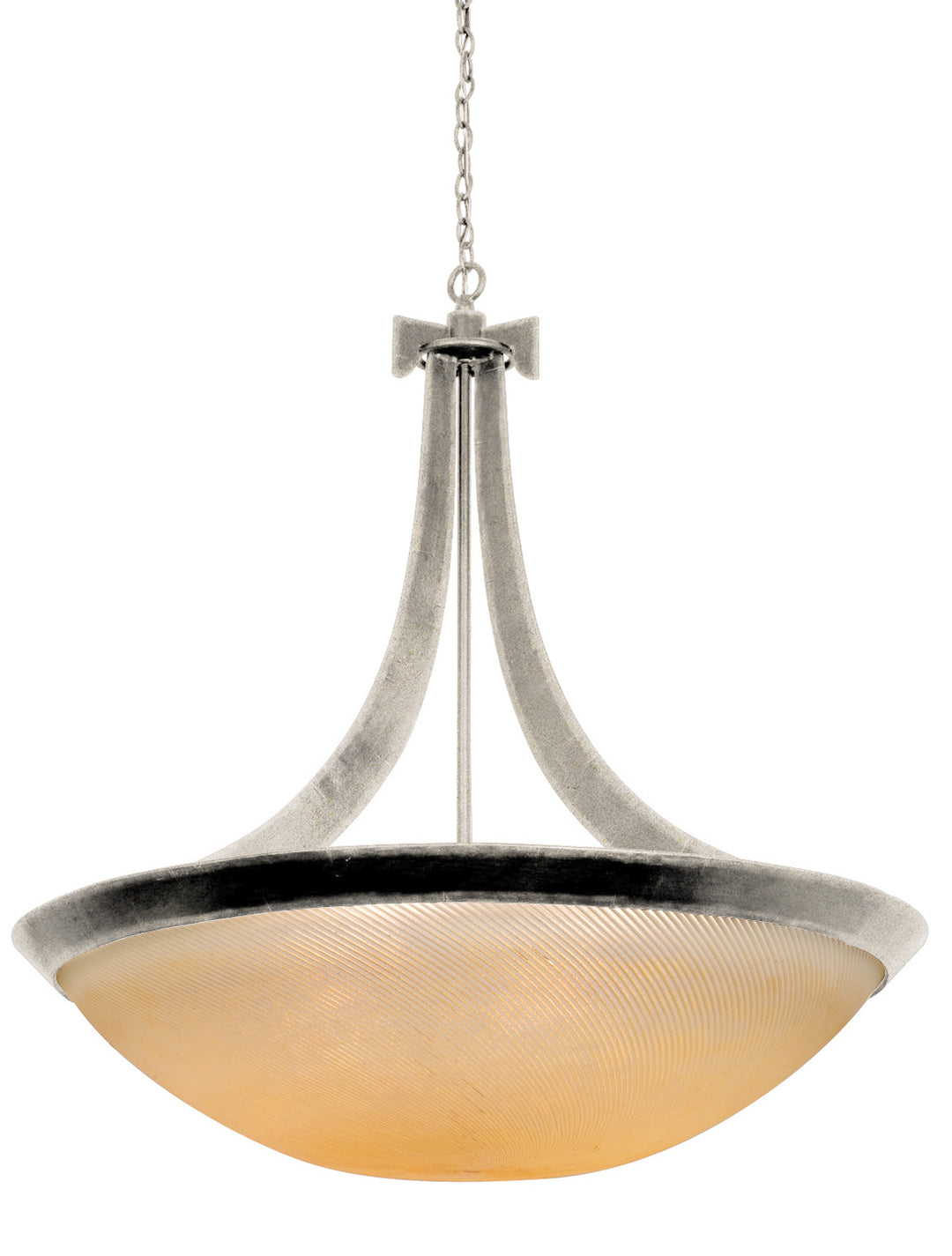 Kalco Copenhagen 4348FC/ANTQ Pendant Light - French Cream