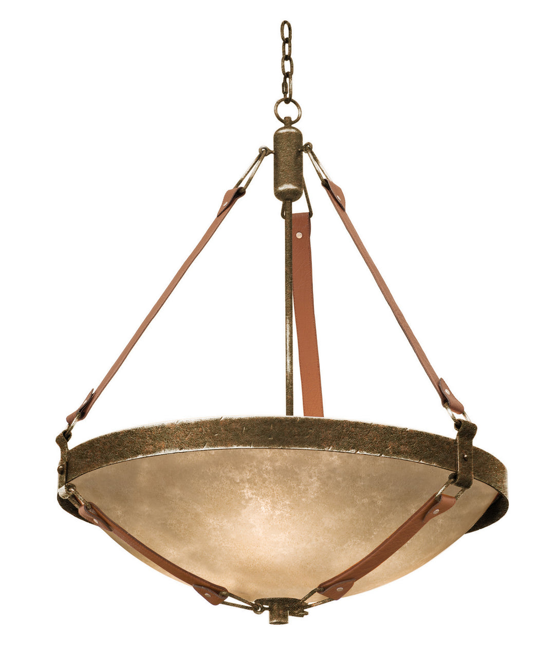 Kalco Rodeo Drive 4647AC/ECRU Pendant Light - Antique Copper