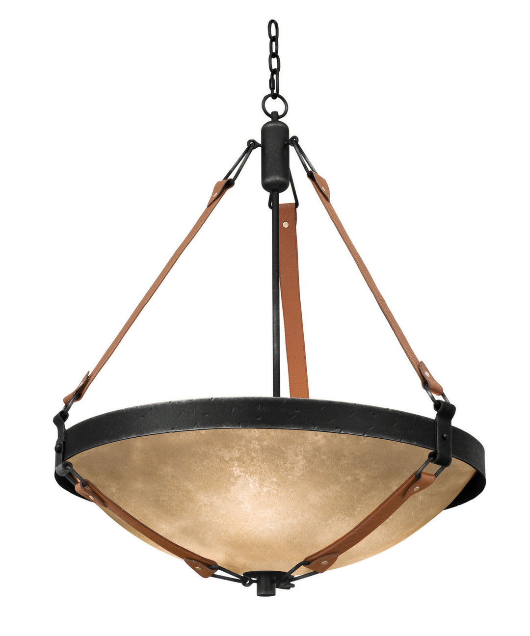 Kalco Rodeo Drive 4647B/ECRU Pendant Light - Black