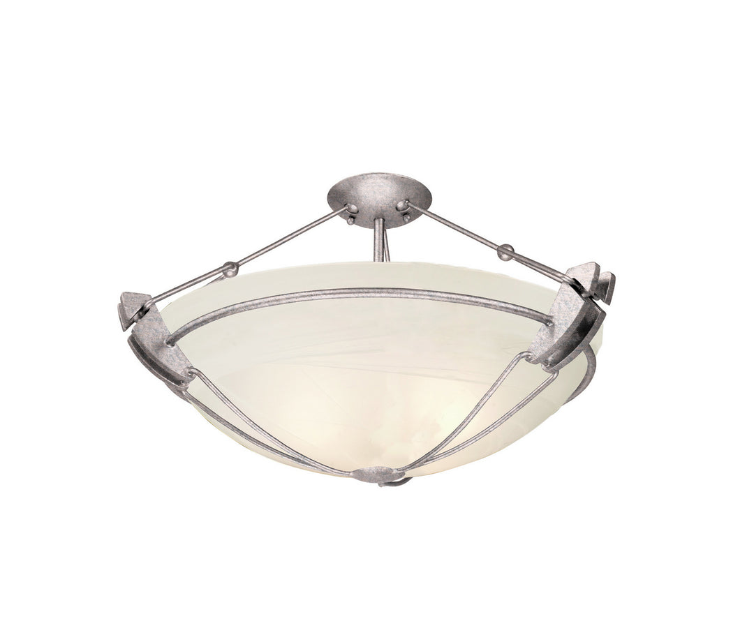 Kalco Grande 4844PS/ALAB Ceiling Light - Pearl Silver