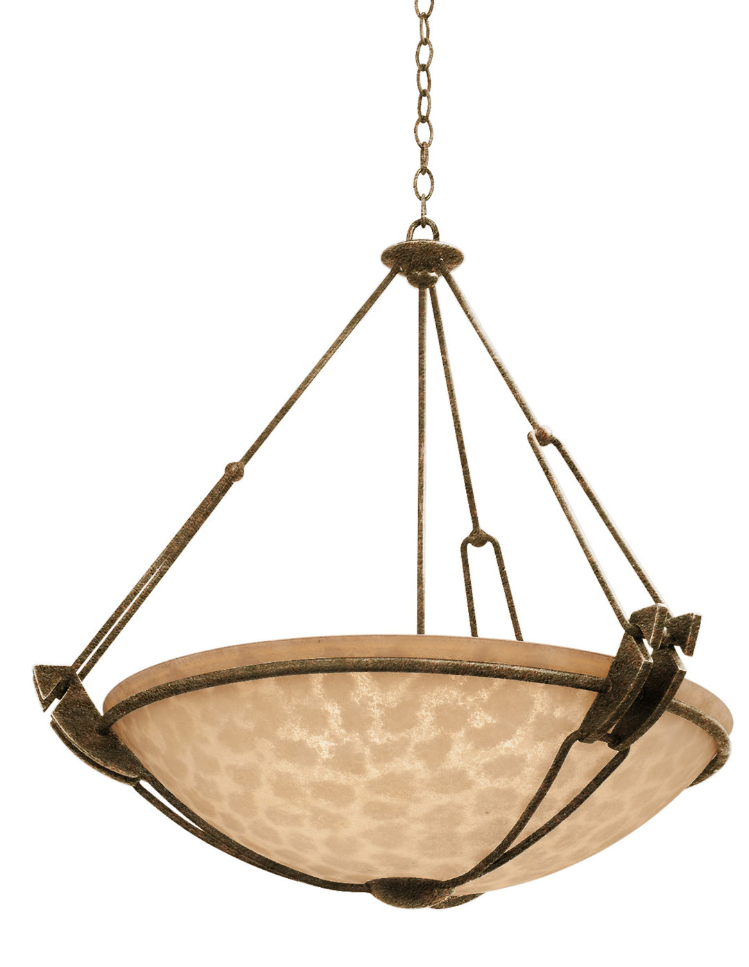 Kalco Grande 4845AC/ECRU Pendant Light - Antique Copper