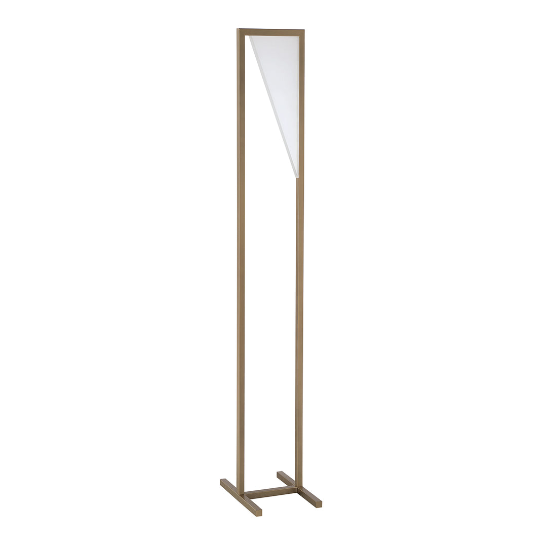 Kendal Lighting FL5008-OCB Voxx Led Floor Lamp Lamp Brass