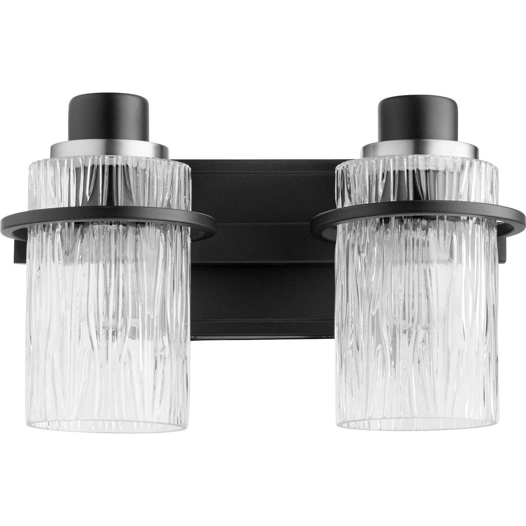 Quorum Lazo 527-2-69 Bath Vanity Light 13 in. wide - Textured Black